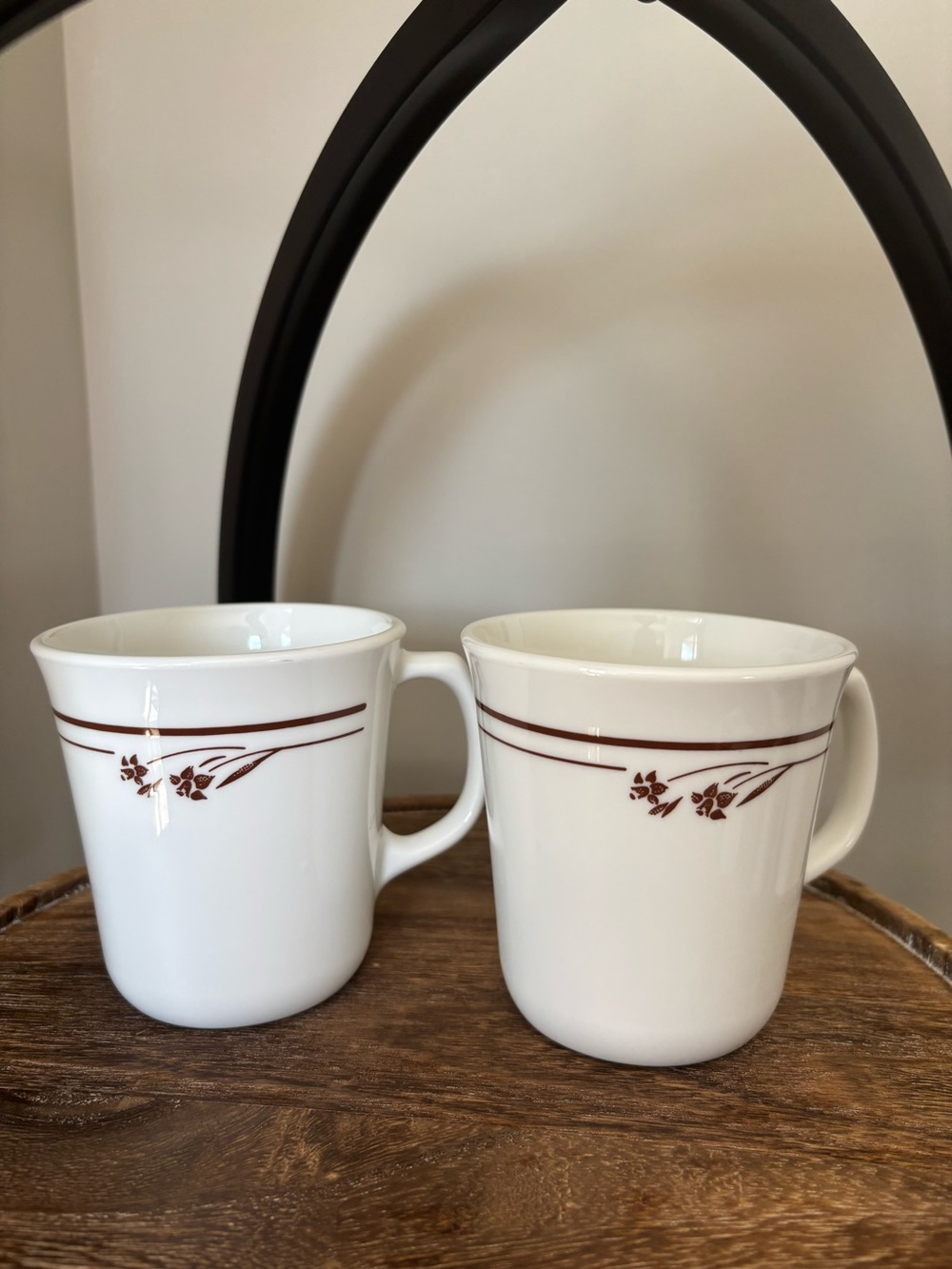Vintage Corningware Ceramic “Melody” mugs - Set of 2